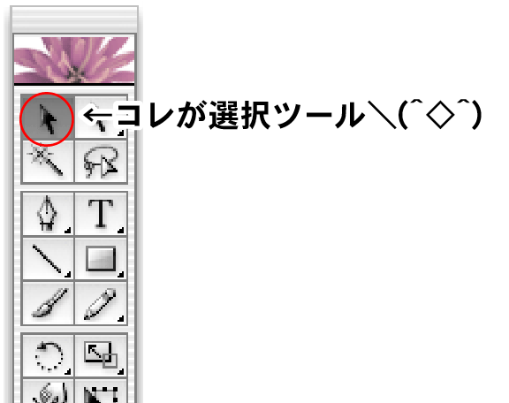 選択ツールの使い方