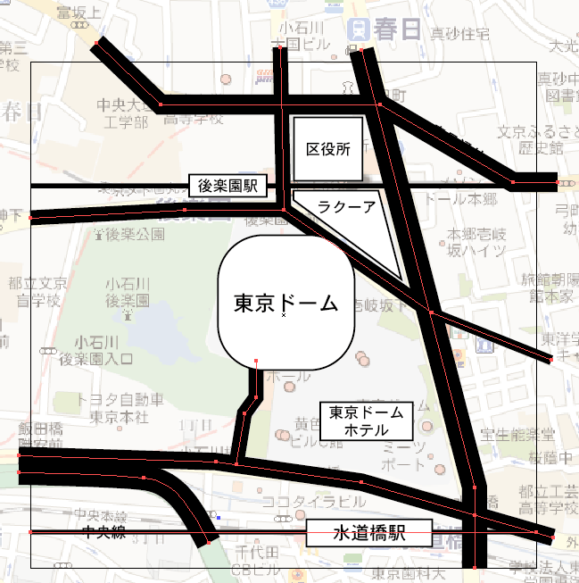 Illustrator使い方講座 第14回 イラストレーターで地図をトレースで作成する 動画