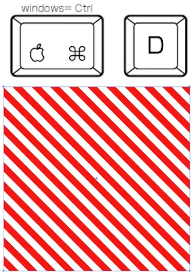 イラレ 斜めストライプ の線パターンの作り方 イラレ屋