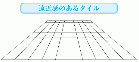 ●○● オレ流 イラレ道場 ●○●-イラレの自由変形で遠近法